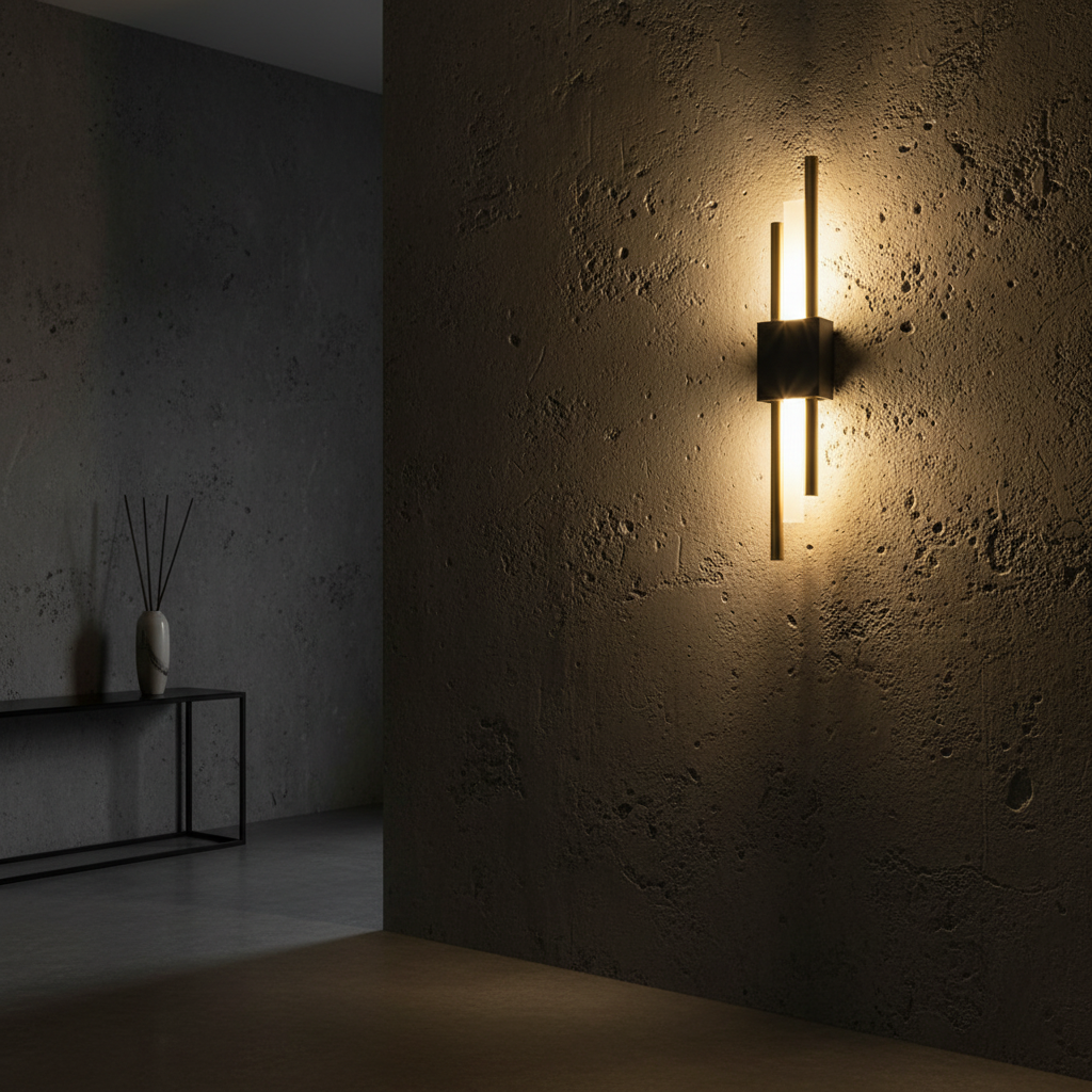 Aalto Bi-Directional Linear Wall Sconce Detail Perspective