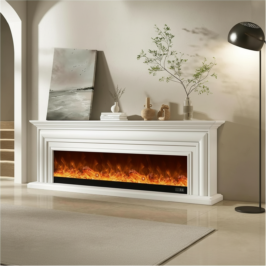 Ambiance 43-inch Linear Electric Fireplace Primary Perspective