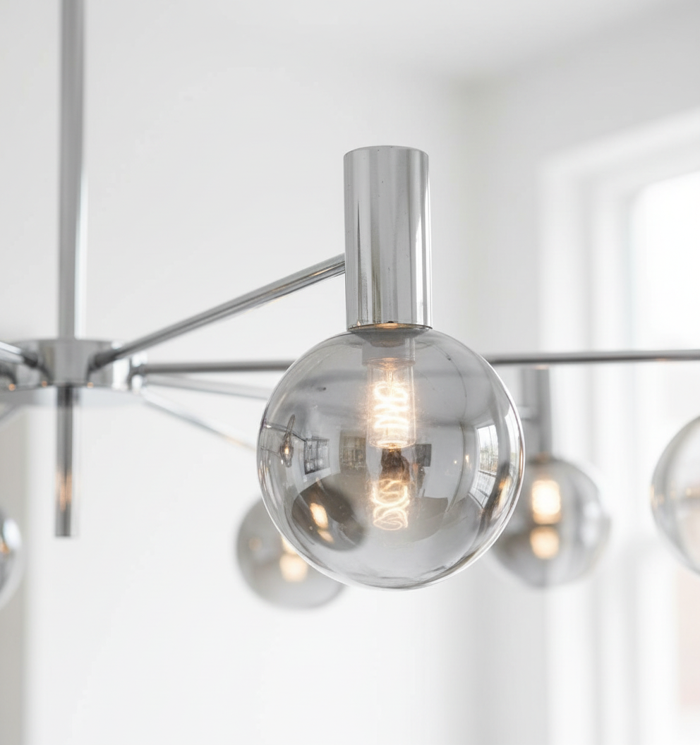 Astra 1100mm 12-Arm Sputnik Chandelier Angle 3