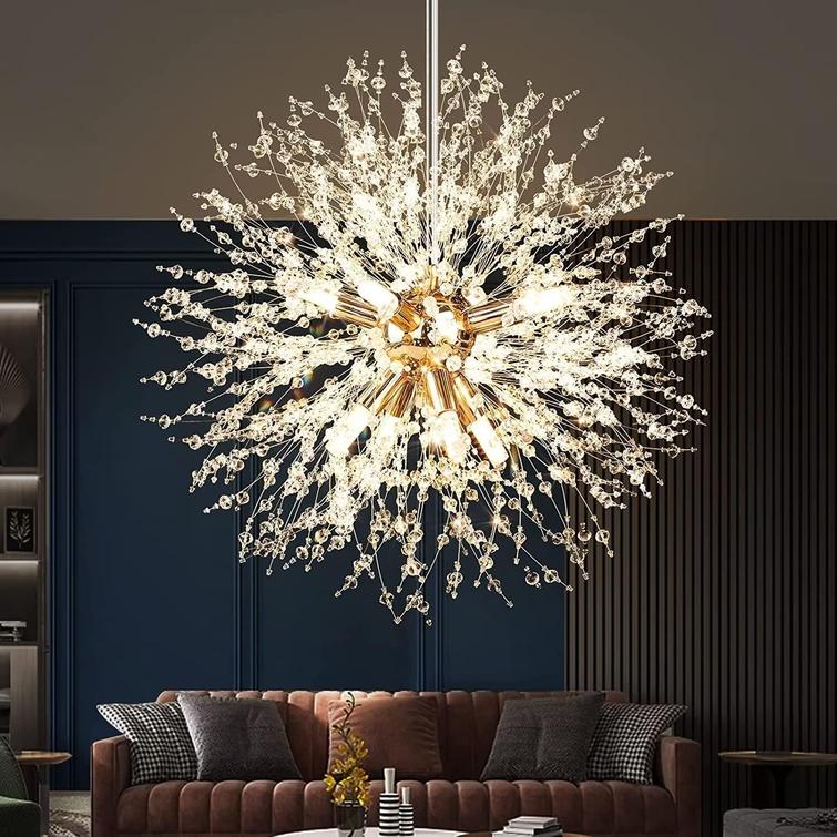 Astraea 80cm Starburst K9 Crystal Chandelier