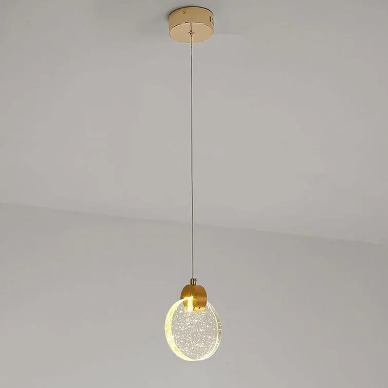 Aura 120 Crystal Disc Mini Pendant