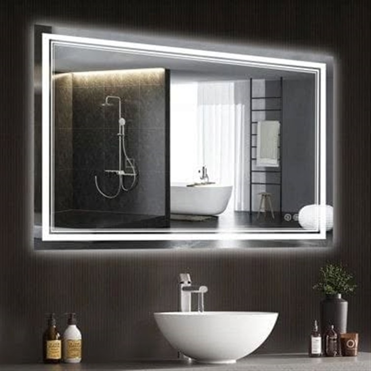 Aura 120 Rectangular LED Vanity Mirror