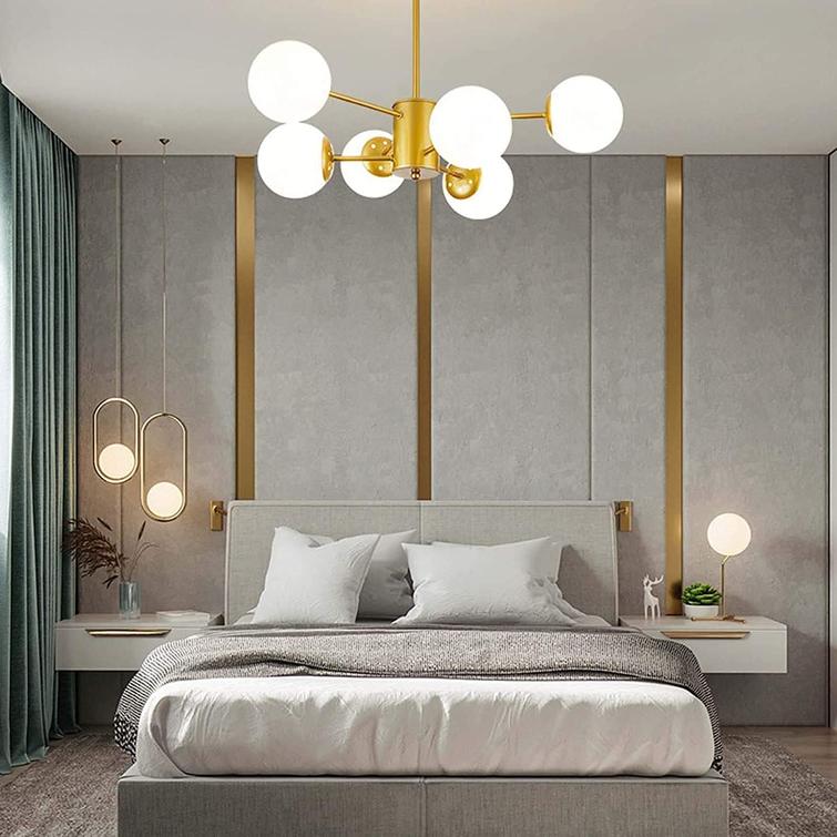 Aura 7-Globe Sputnik Chandelier
