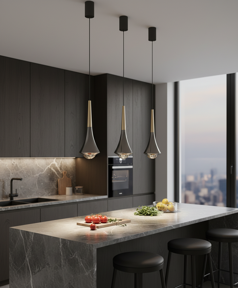 Aura Teardrop Accent Pendant Primary Perspective