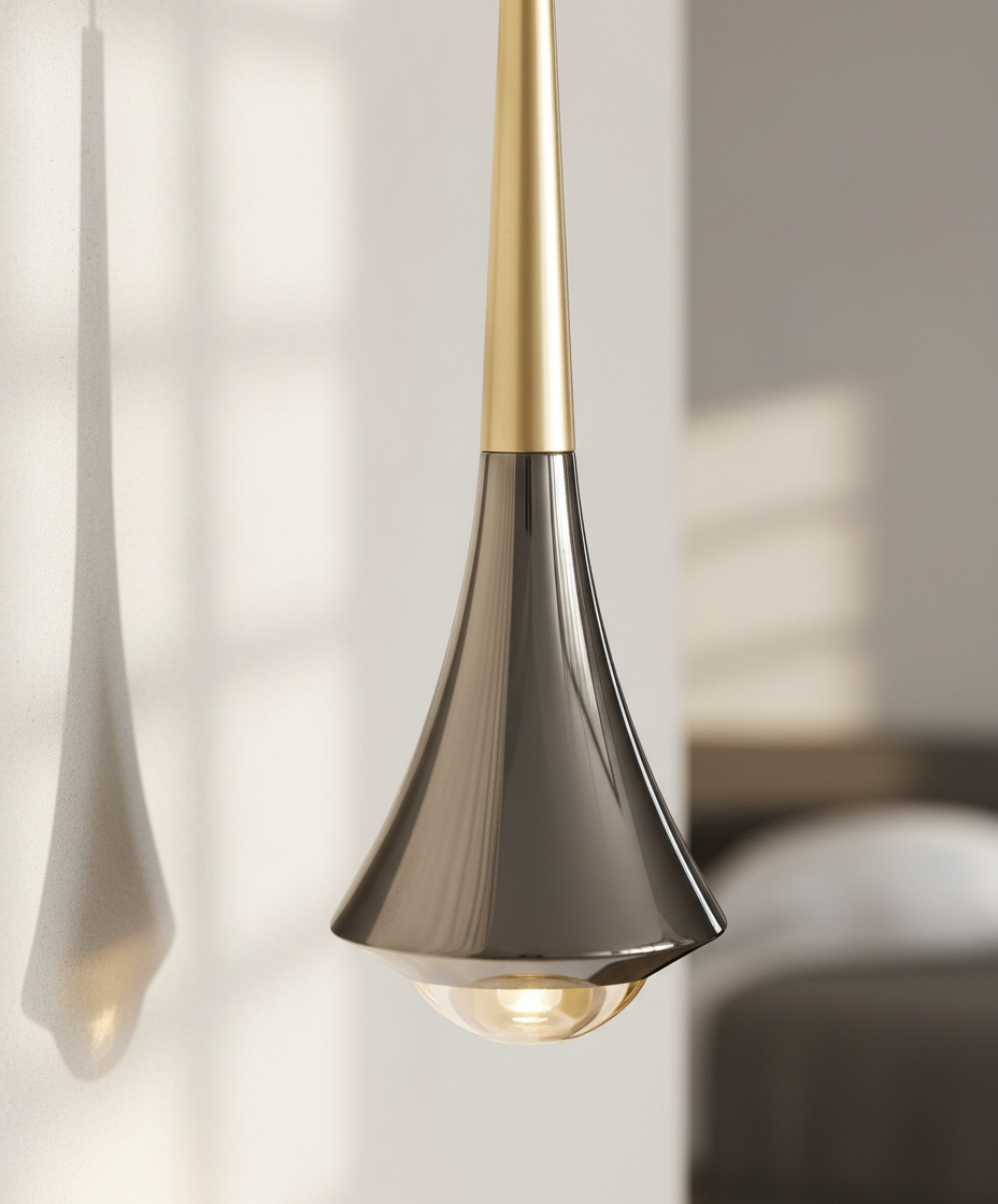 Aura Teardrop Accent Pendant Angle 3