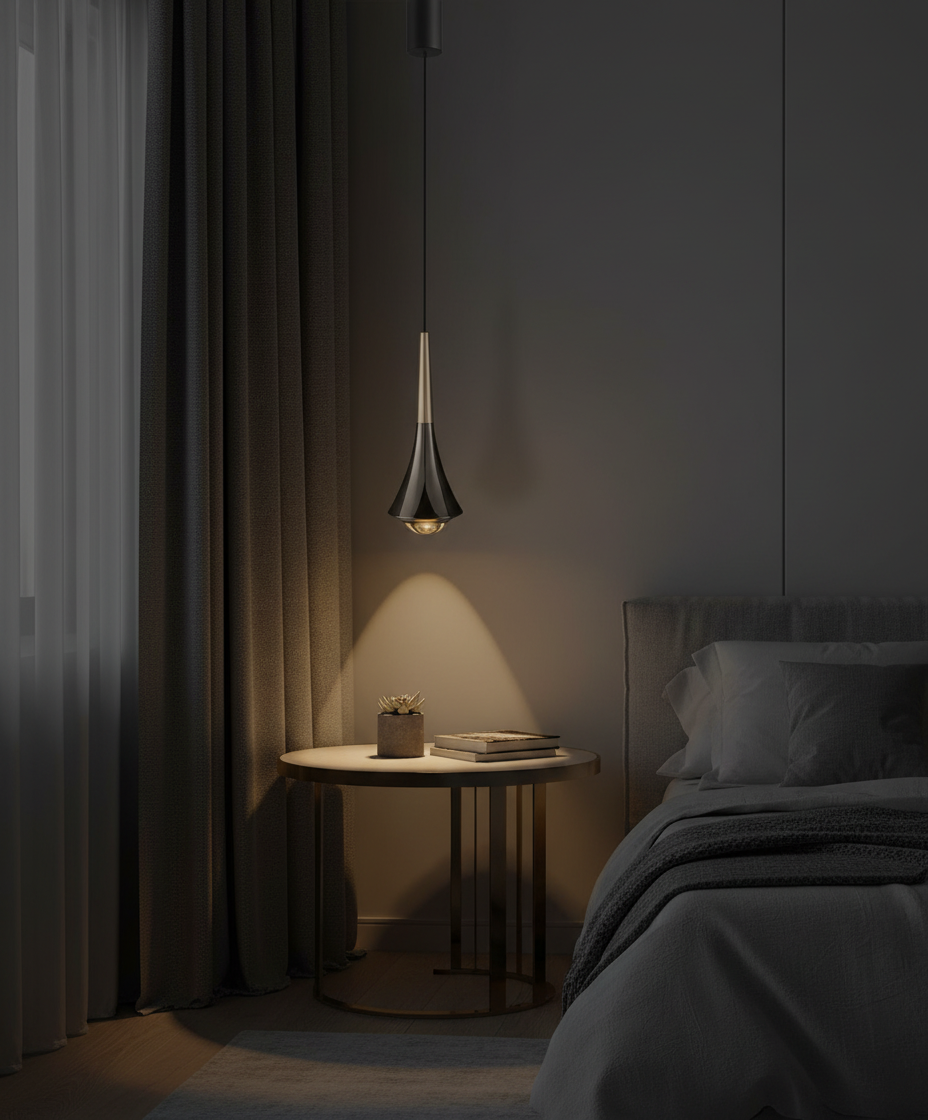 Aura Teardrop Accent Pendant Detail Perspective
