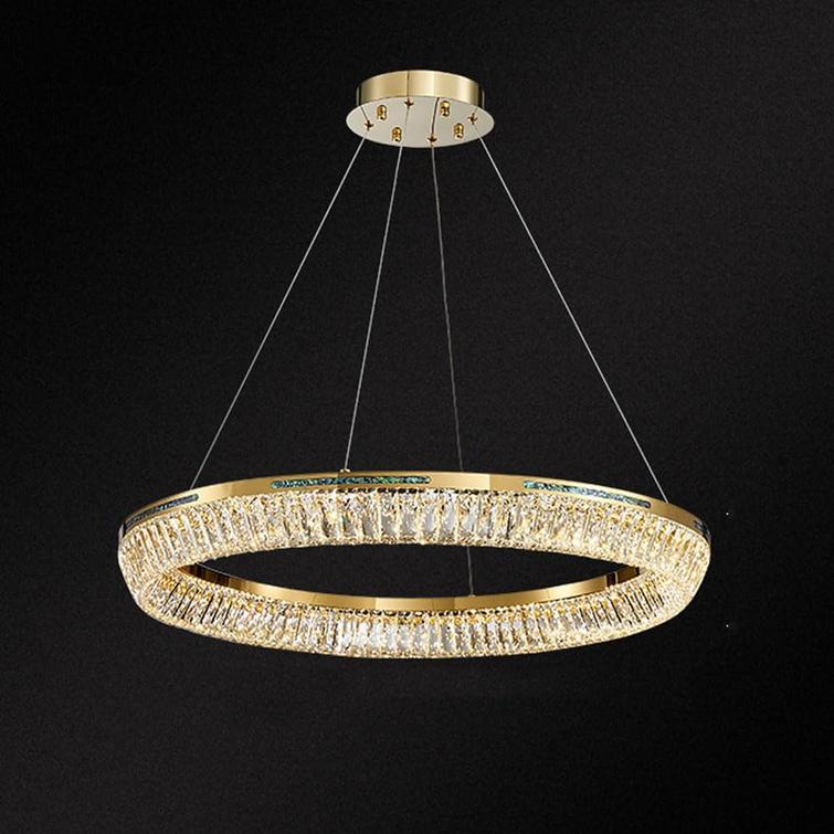 Aurelia 80cm Round K9 Crystal Chandelier