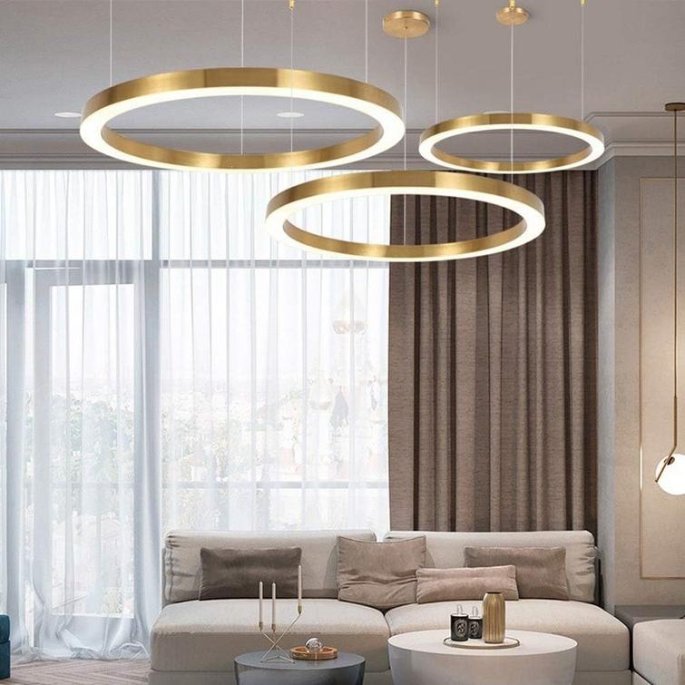 Aurelia Trio Ring LED Chandelier (80/60/40cm)