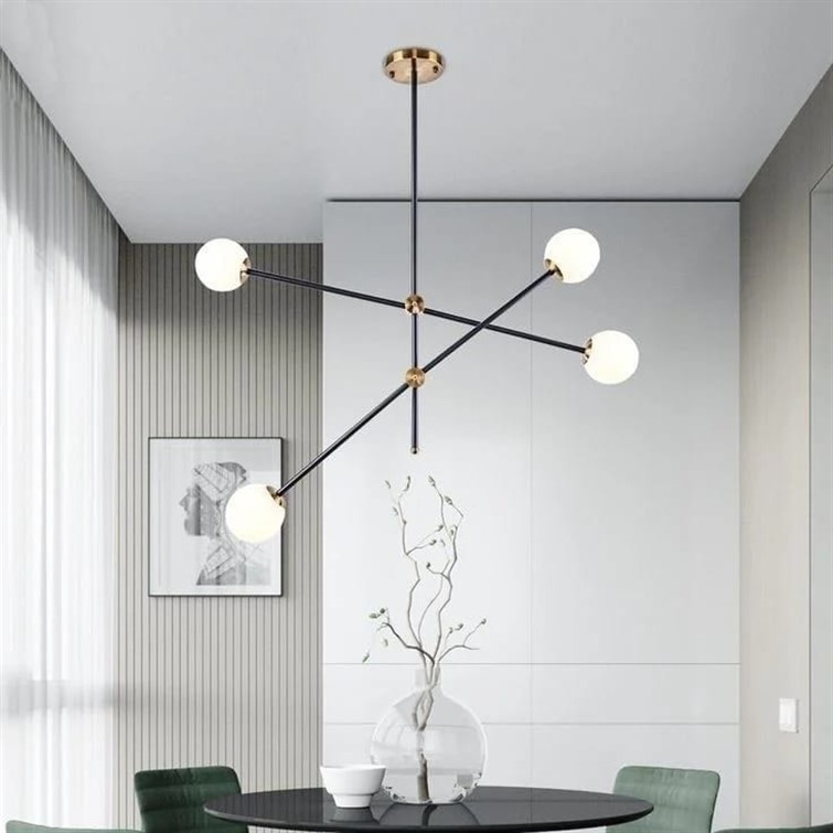 Axiom 5-Arm Modern Sputnik Chandelier