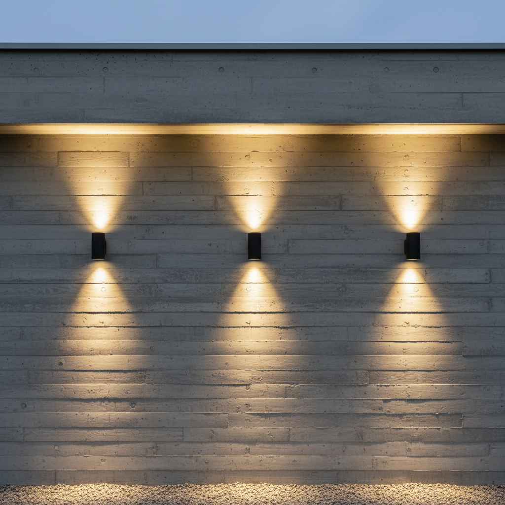 Cygnus IP65 Bi-Directional Wall Luminaire Primary Perspective