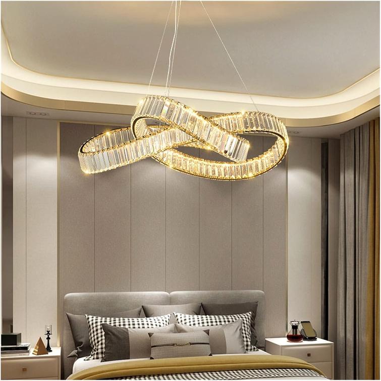 Eternity Twist 90cm K9 Crystal Chandelier