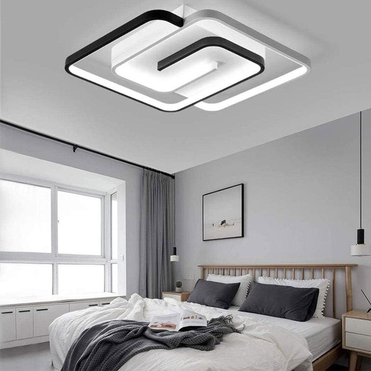Labyrinth 50cm Square LED Ceiling Light
