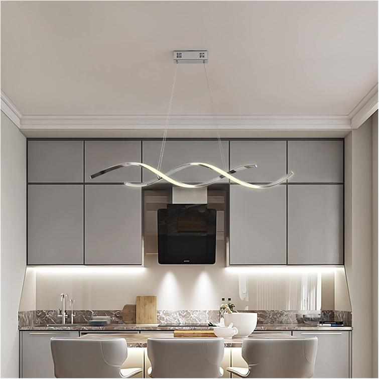 Onda 120cm Waveform LED Pendant