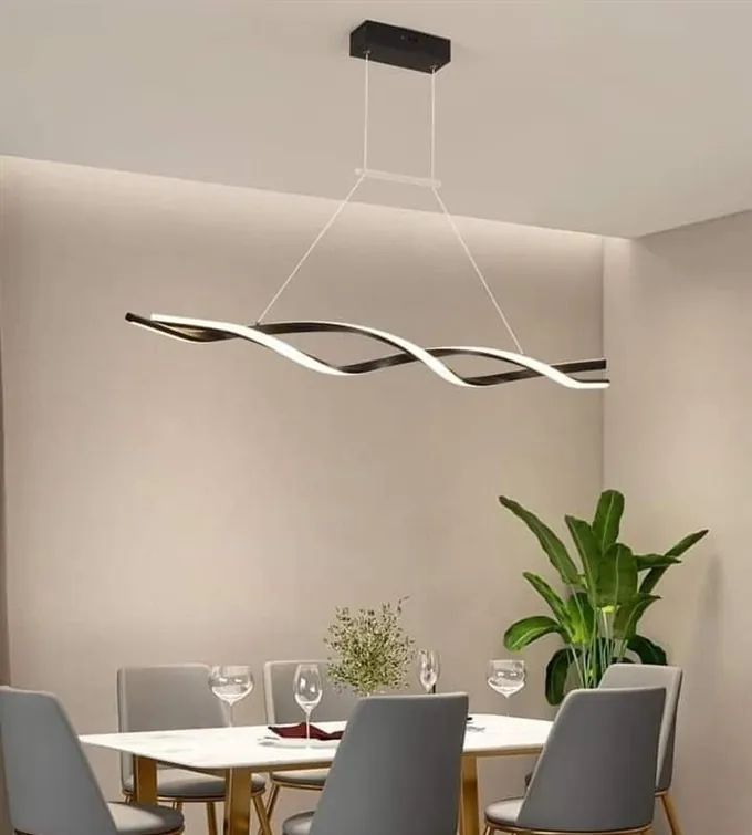 Ondula 120cm Wave LED Linear Pendant