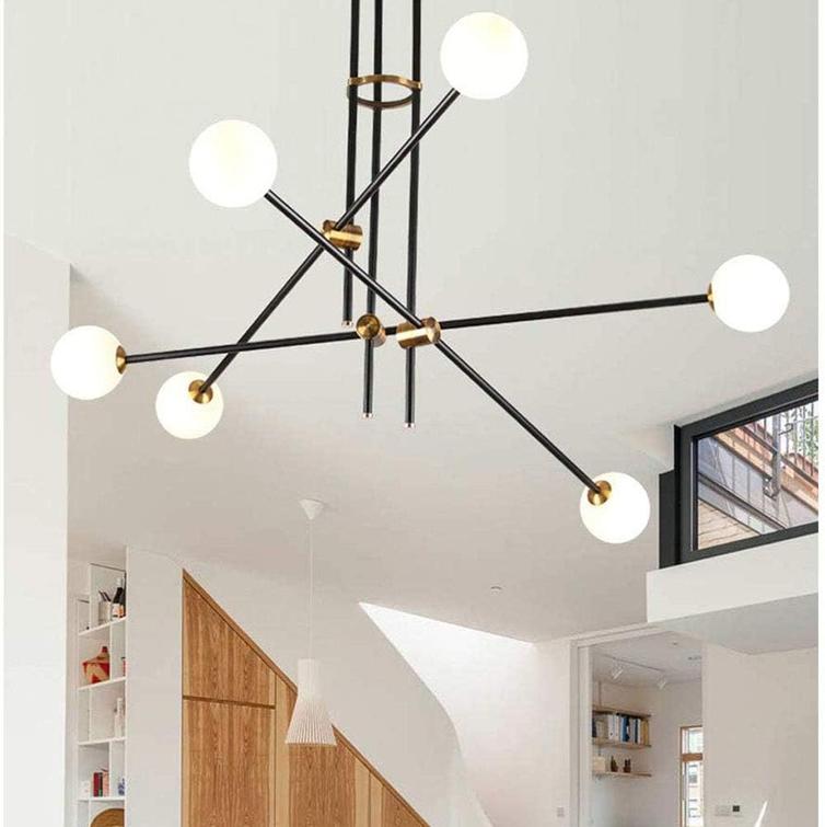 Orion 6-Arm Sputnik Chandelier