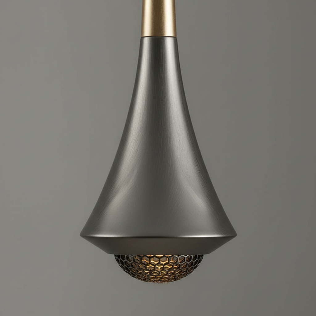 Sonata Trumpet Bedside Pendant Light Angle 3