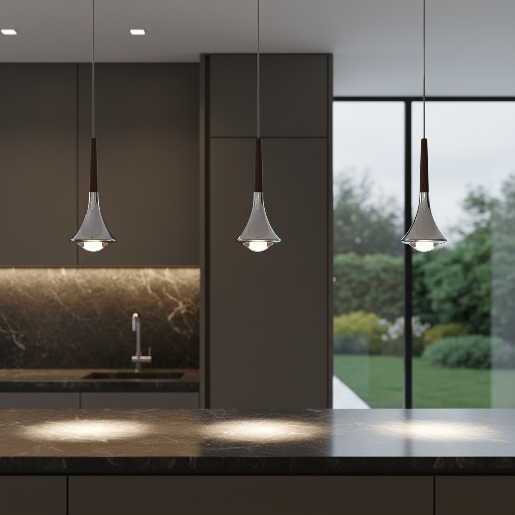 Sonata Trumpet LED Pendant Primary Perspective