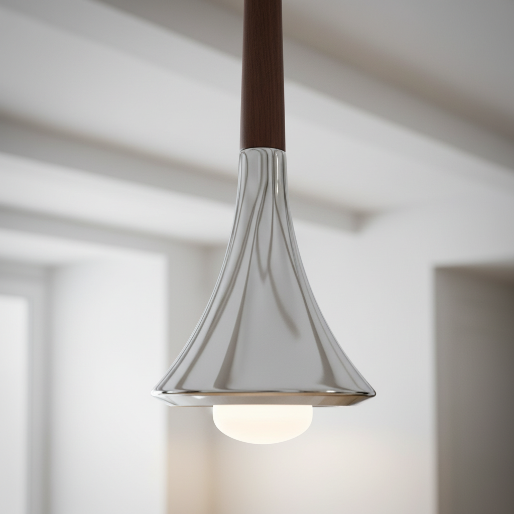 Sonata Trumpet LED Pendant Angle 3