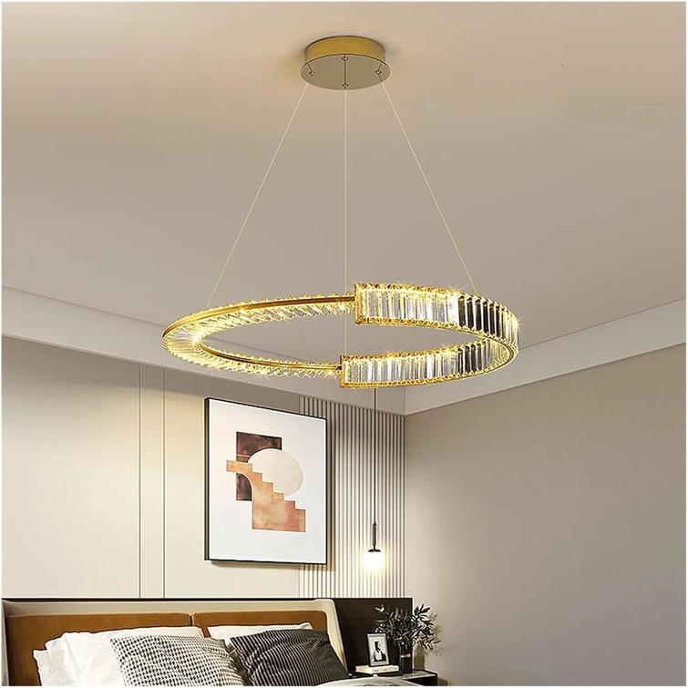 Stella Maris 80cm Split-Ring Crystal Chandelier