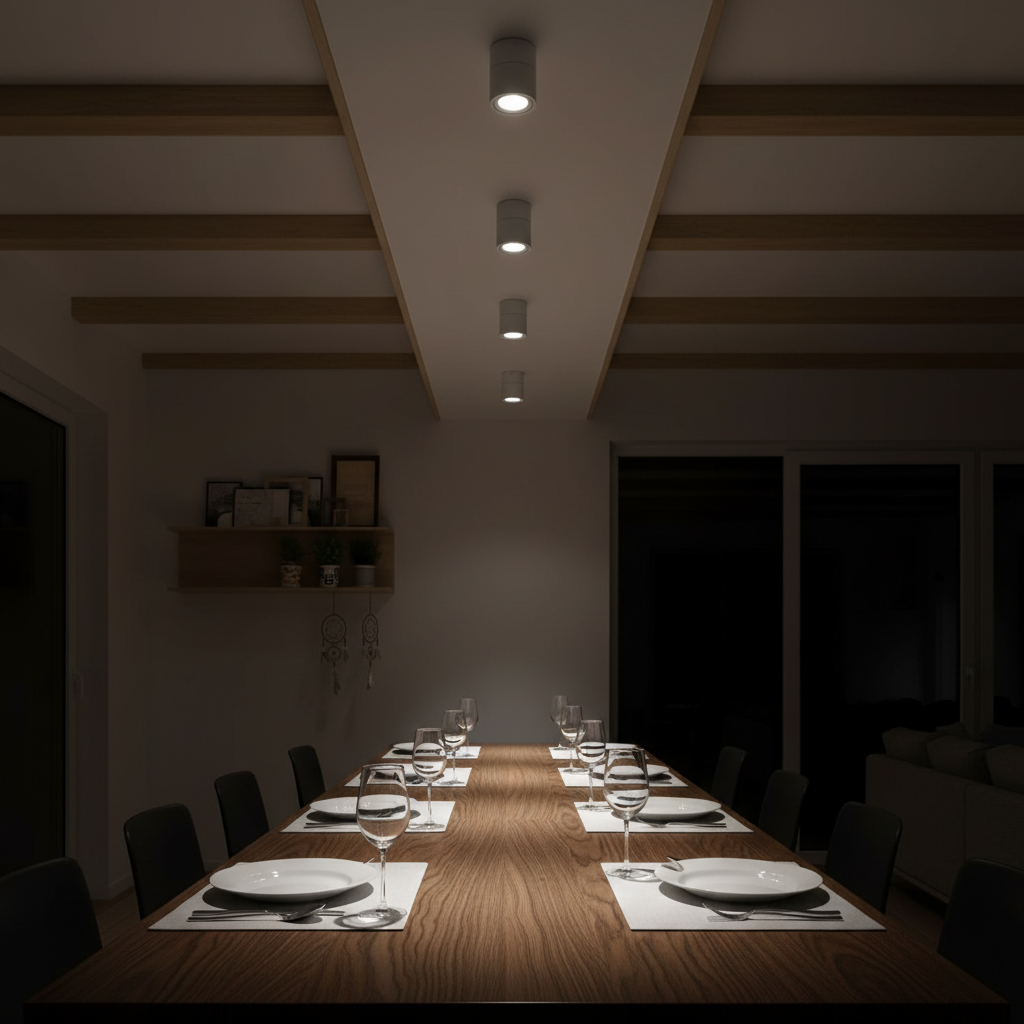 Tubo 95 Pro Adjustable Architectural Spotlight Detail Perspective