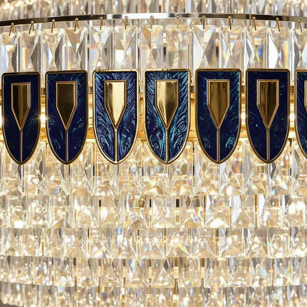 Versailles 3500 Grand Atrium Chandelier Angle 3
