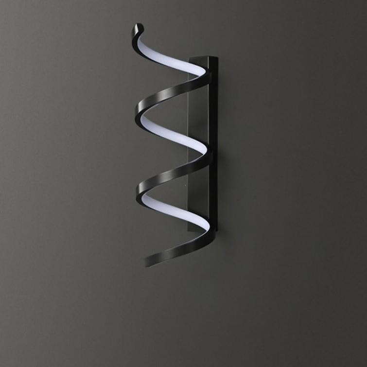 Vortex Spiral LED Wall Sconce